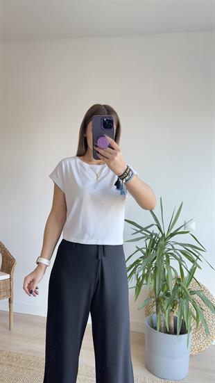 Valens Beyaz Basic Tshirt