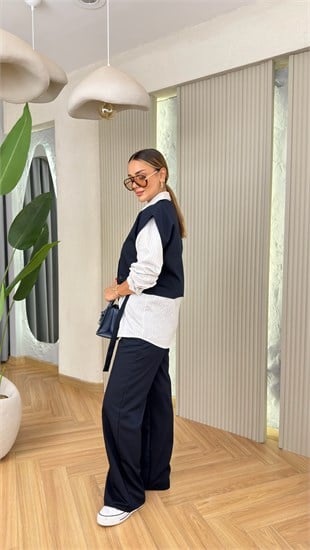 Neslina Orj Model Gömlek Pantolon Takım(ÖN SİPARİŞ ÜRÜNÜ)