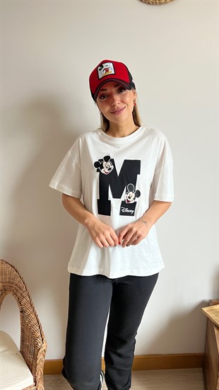 Mickey Baskılı Siyah Eşofman Takımı	
