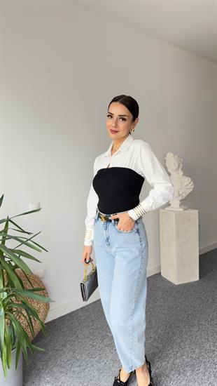 Riz Marka Model Gömlekli Triko