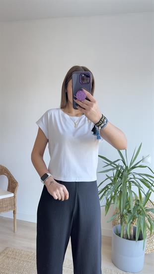 Valens Beyaz Basic Tshirt