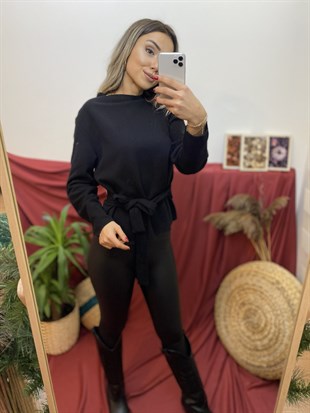Kuşaklı Bluz