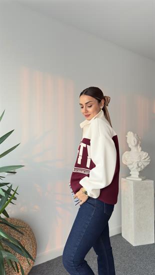 Socıety Yazılı Renk Geçişli Sweat