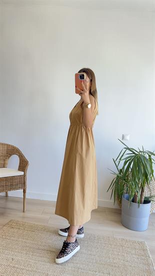 Zra Model Boydan Fermuarlı Elbise 