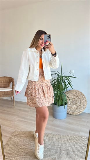 Ekru Kot Ceket