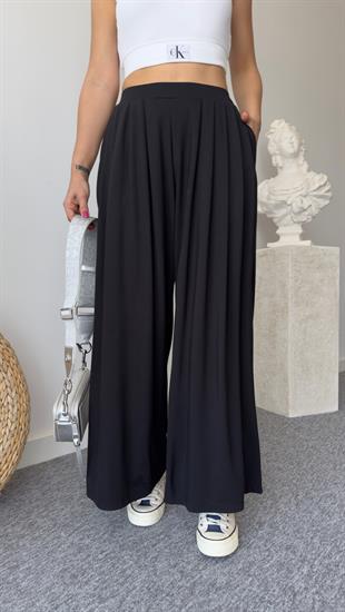 Premıum Oys Model Siyah Pileli Pantolon