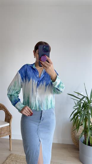 Bold Zra Model Batik Desen Gömlek
