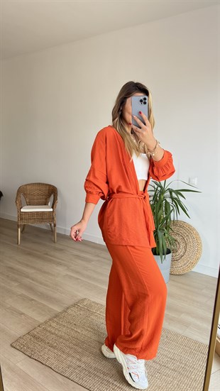 Kimonolu Kiremit İkili Takım
