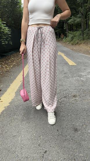 Marka Model Bağlama Detaylı Pantolon