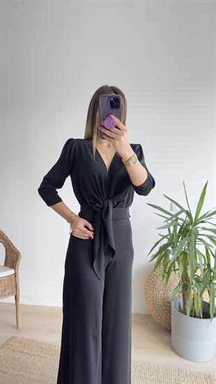 Roma Saten Bluz Pantolon Takım