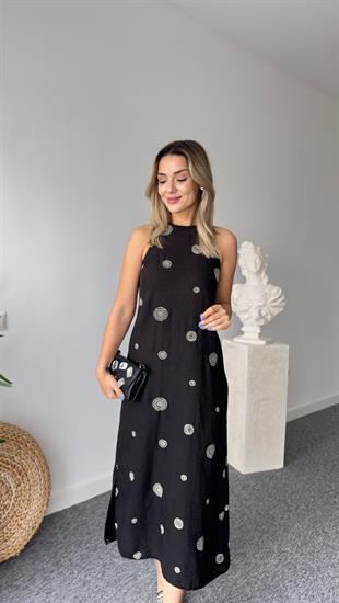 Mess Marka Model İşlemeli Elbise