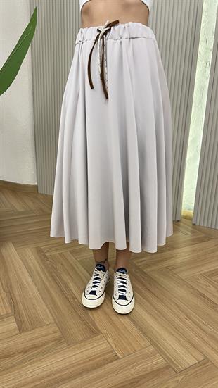 Bej Petter Premium Modal Etek