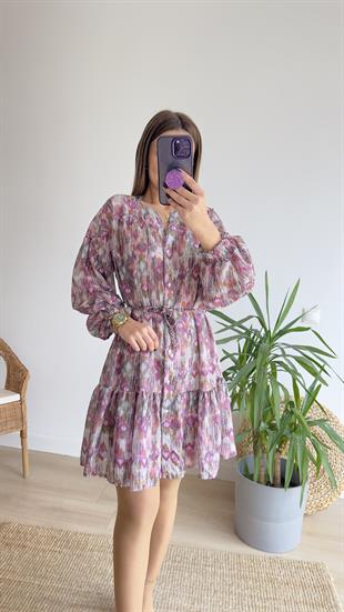 Zra Model Örgü Kemerli Vual Elbise