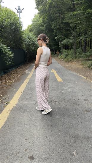 Marka Model Bağlama Detaylı Pantolon