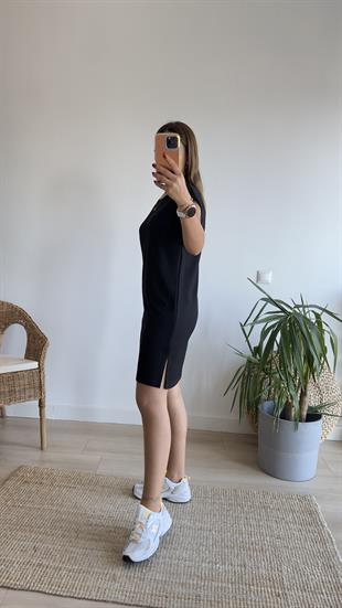 Siyah Massi Modal Basic Elbise 