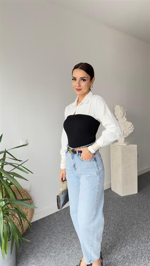 Riz Marka Model Gömlekli Triko