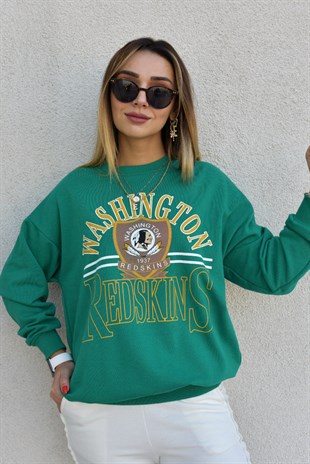 Yeşil Washıngton Sweatshirt