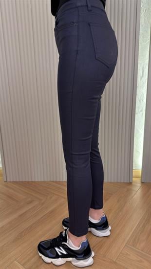 Lacivert Faxe Mumlu Toparlayan Jean