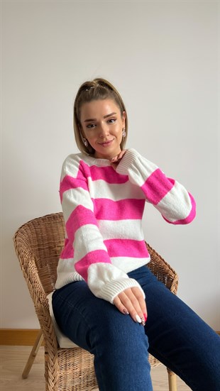 Pembe Şeritli Kazak