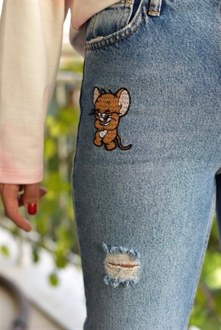 Tom And Jerry Mom Jean