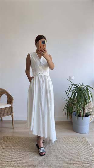 Sem Zra Model Asimetrik Premium Elbise