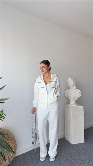 Vians Biyeli Beyaz Oys Pike Takım