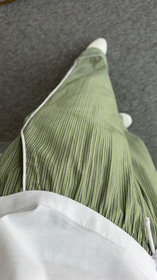 Vitel Garnili Tasarım İkili Takım Yeşil