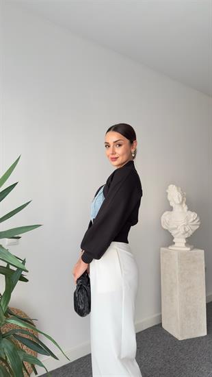Toni Kot Garnili Yarasa Kol Tasarım Sweat