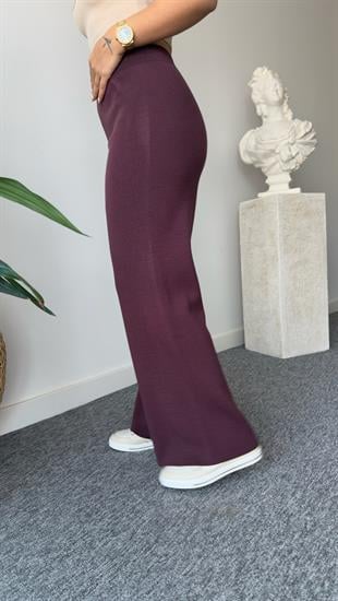 Mürdüm Danes Triko Pantolon