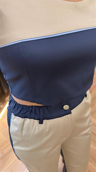 Avena Çift Renk Tok Saten Atlet