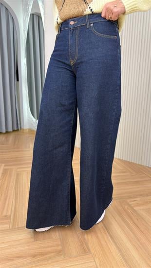 Laos Lacivert Bol Paça Jean