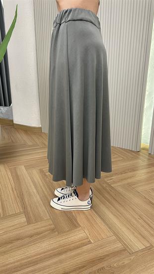 Haki Petter Premium Modal Etek