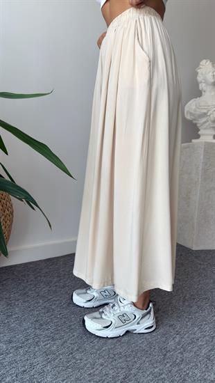 Bej Loreto Bol Paça Pantolon