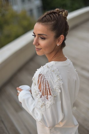 İncili Sweatshirt