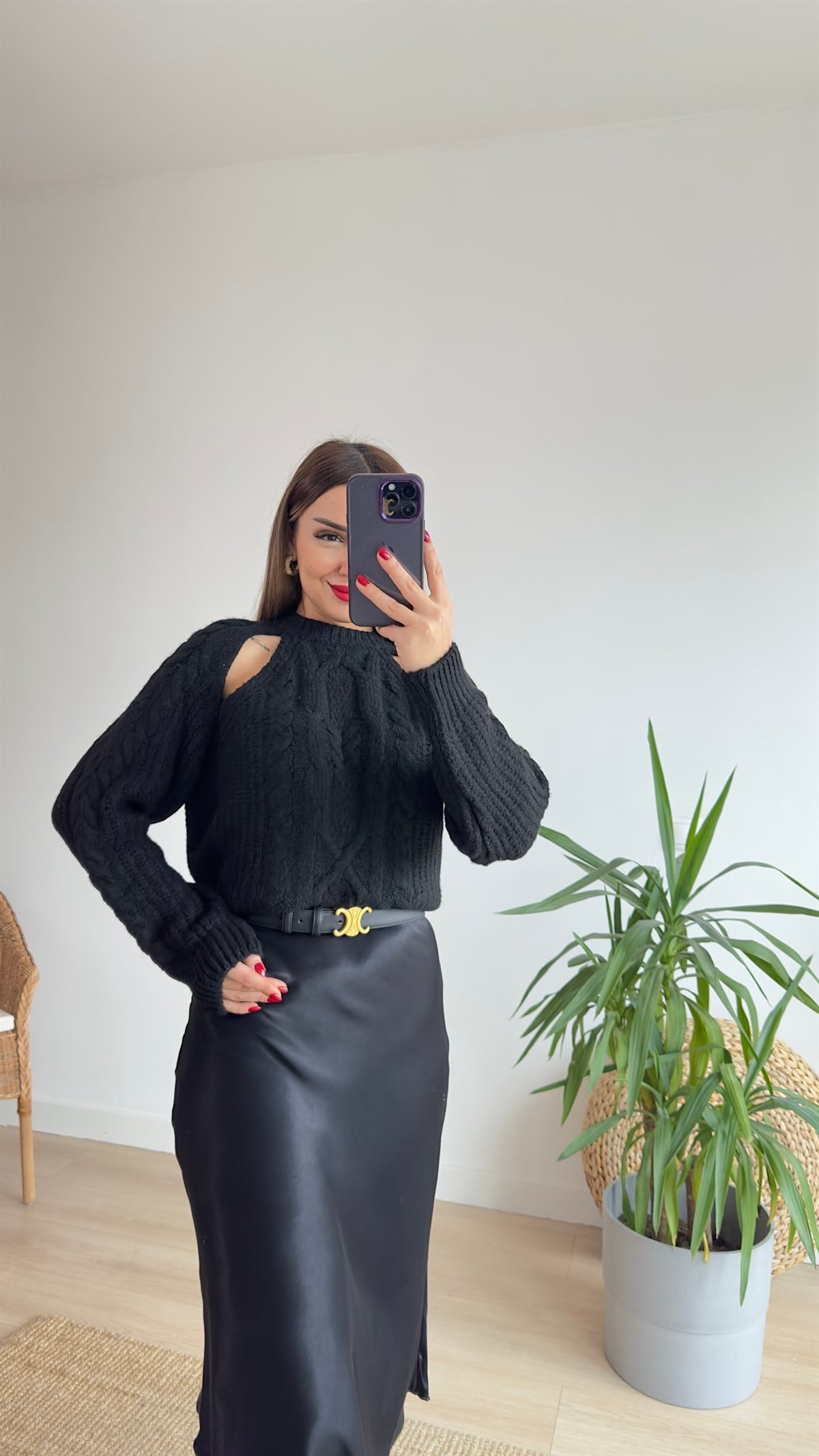 Pencere Detay Kazak Siyah 