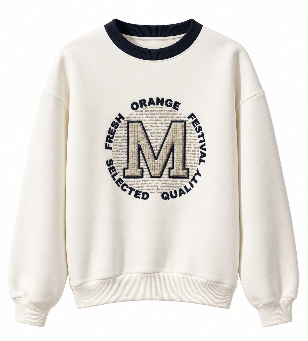 M Nakış İşlemeli Sweatshirt