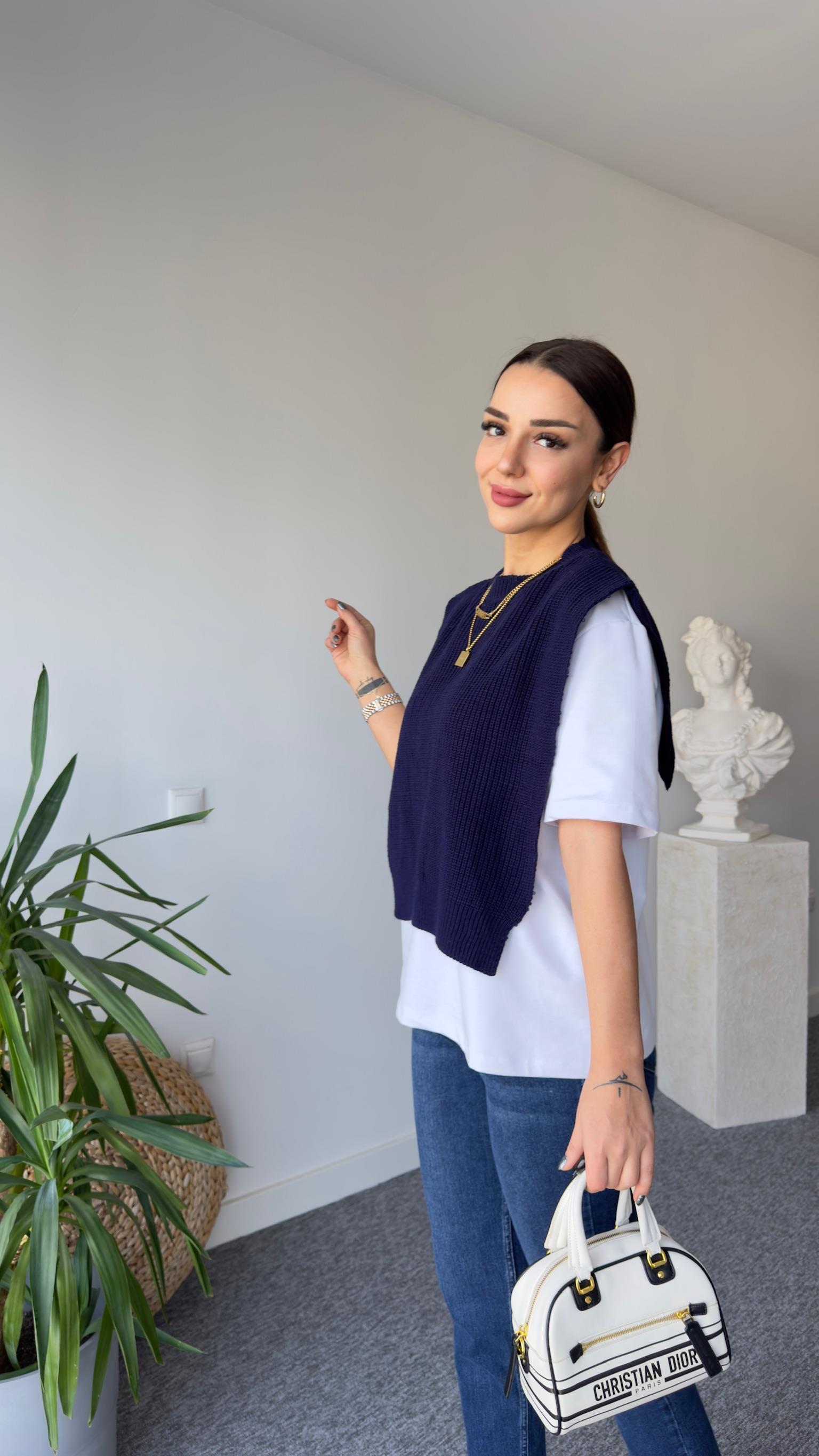 Zra Model Süveter Detaylı Bluz