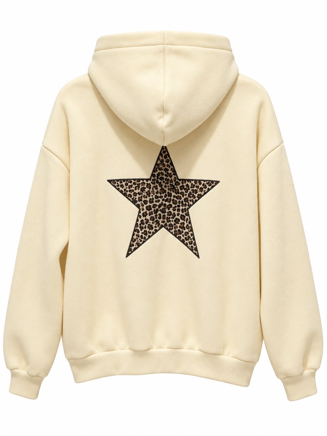 Sırt Yıldız Detaylı Kapüşonlu Sweatshirt