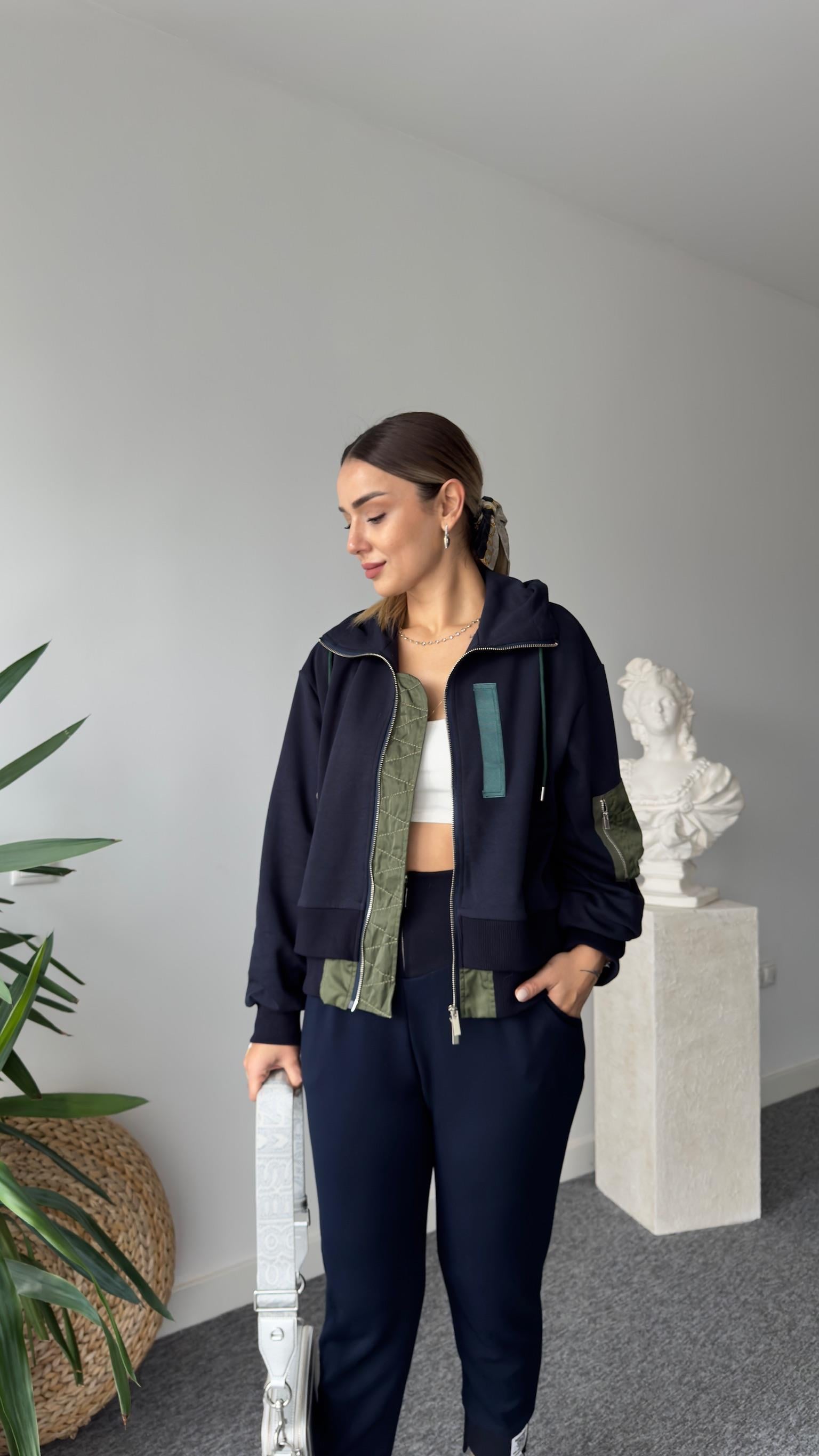 Vanue Marka Model Tasarım Lacivert Ceket