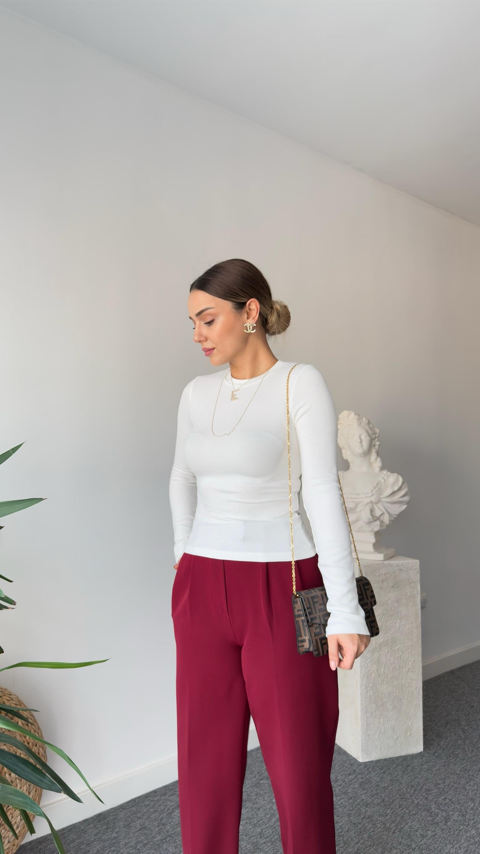 Beyaz Parmak Geçmeli Oys Soft Body