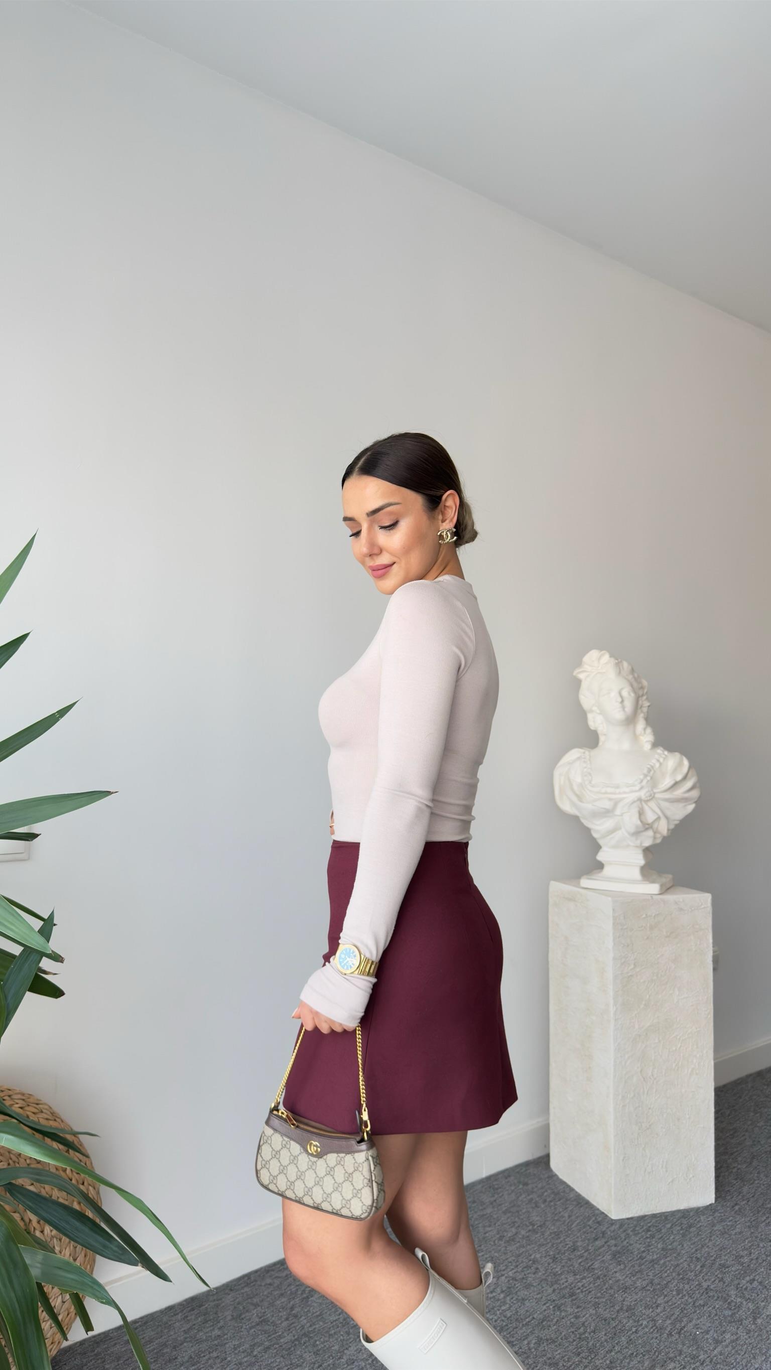 Bej Parmak Geçmeli Oys Soft Body