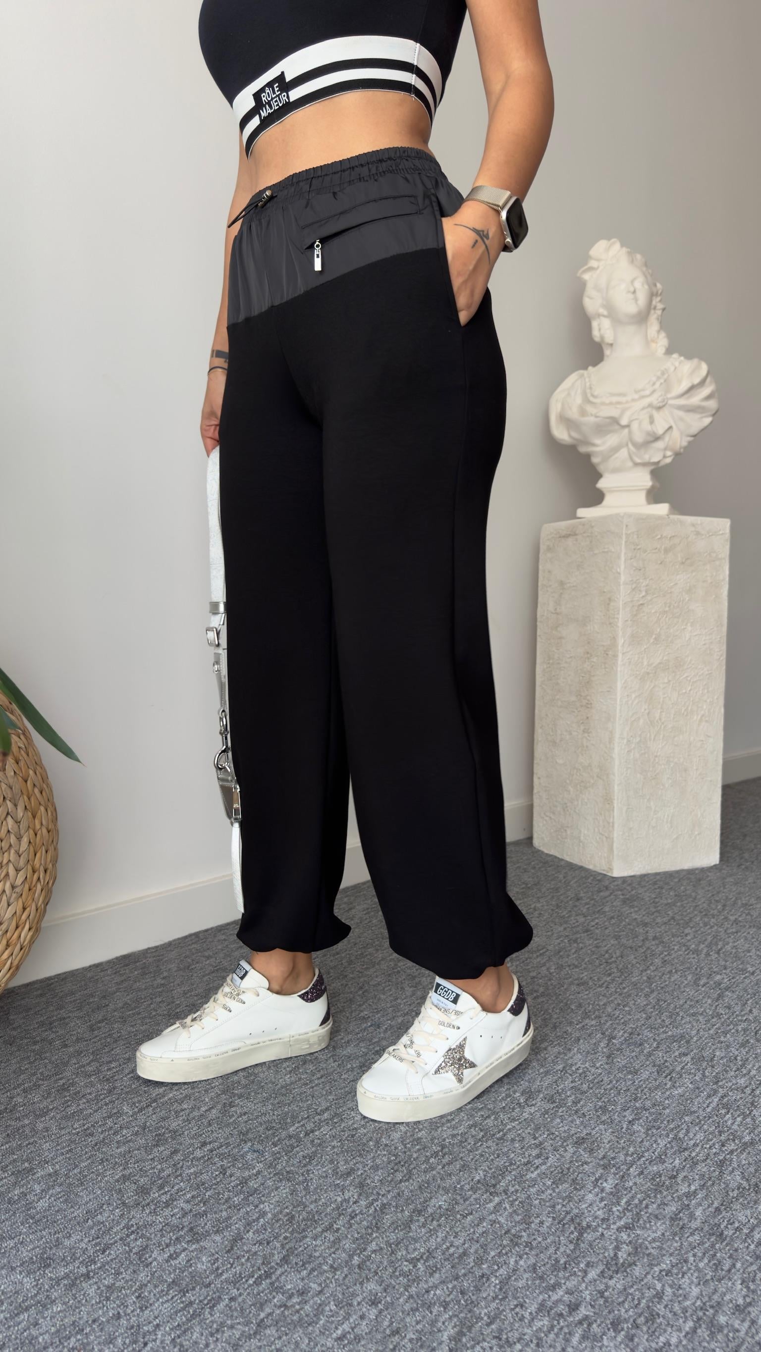 Zeya Tws Model Paraşüt Garnili Modal Pantolon