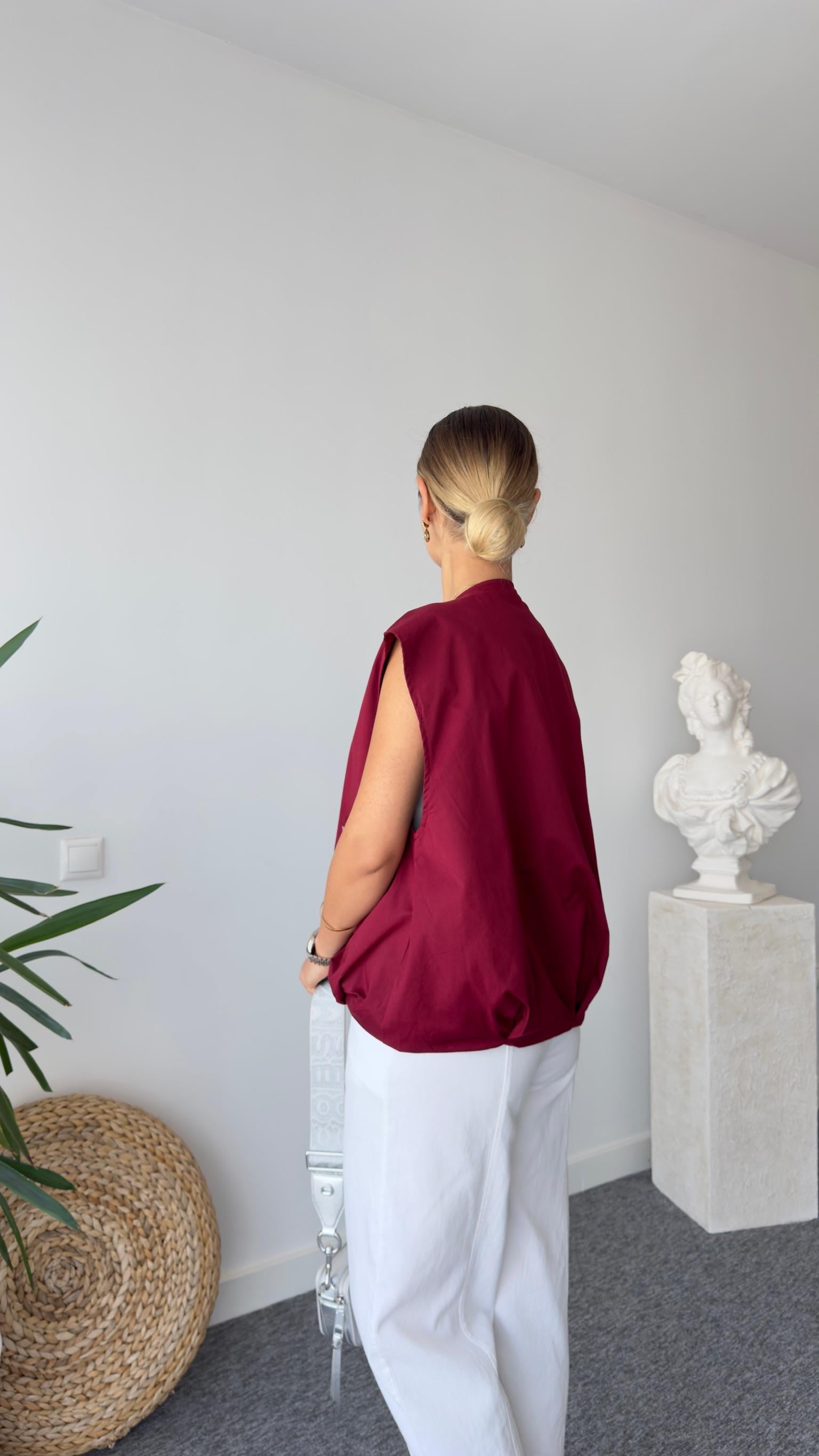Yores Massi Model Bordo Yelek