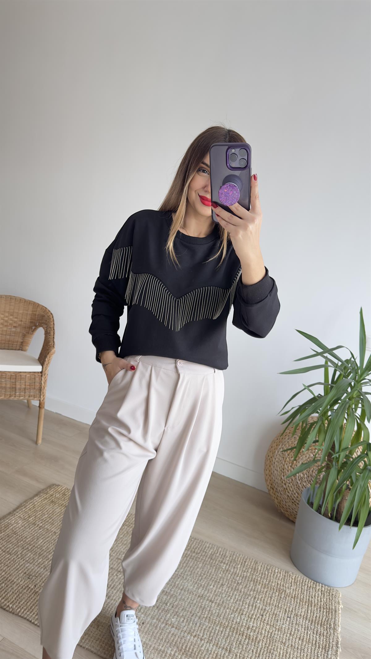 Marka Model Zincirli Sweat