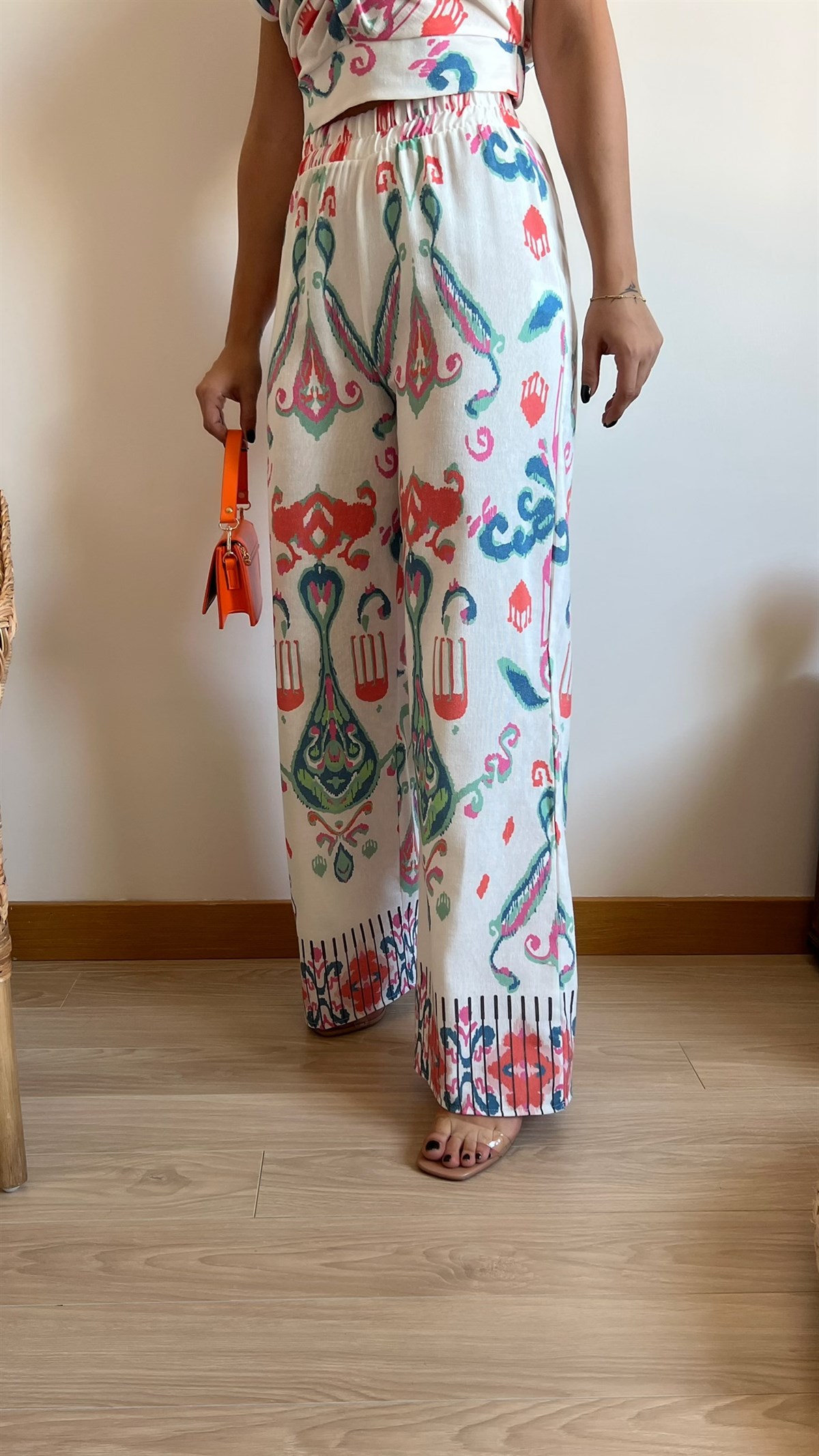 Etnik Desen Zara Model Takım