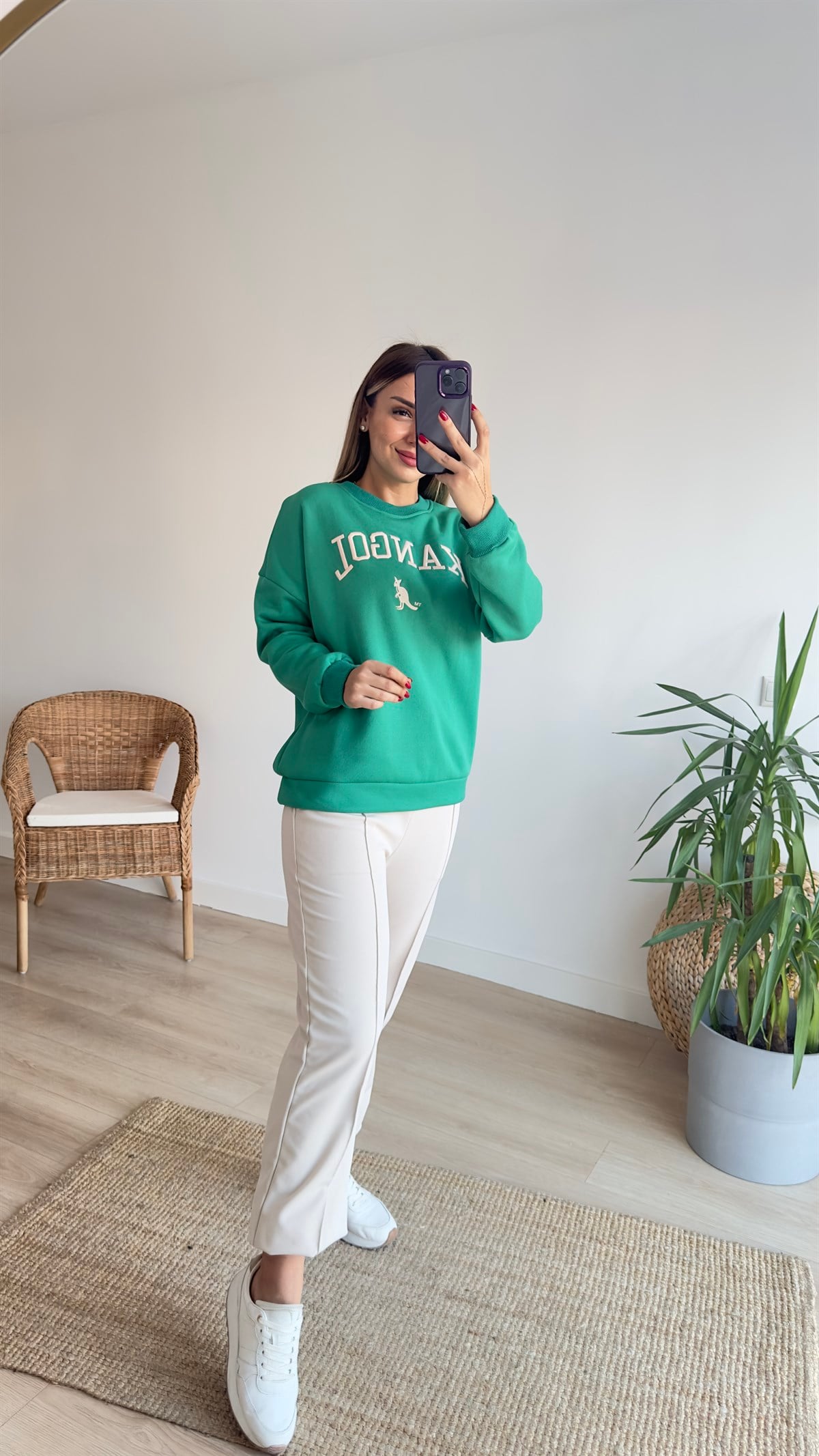 Kangol Yeşil Sweat