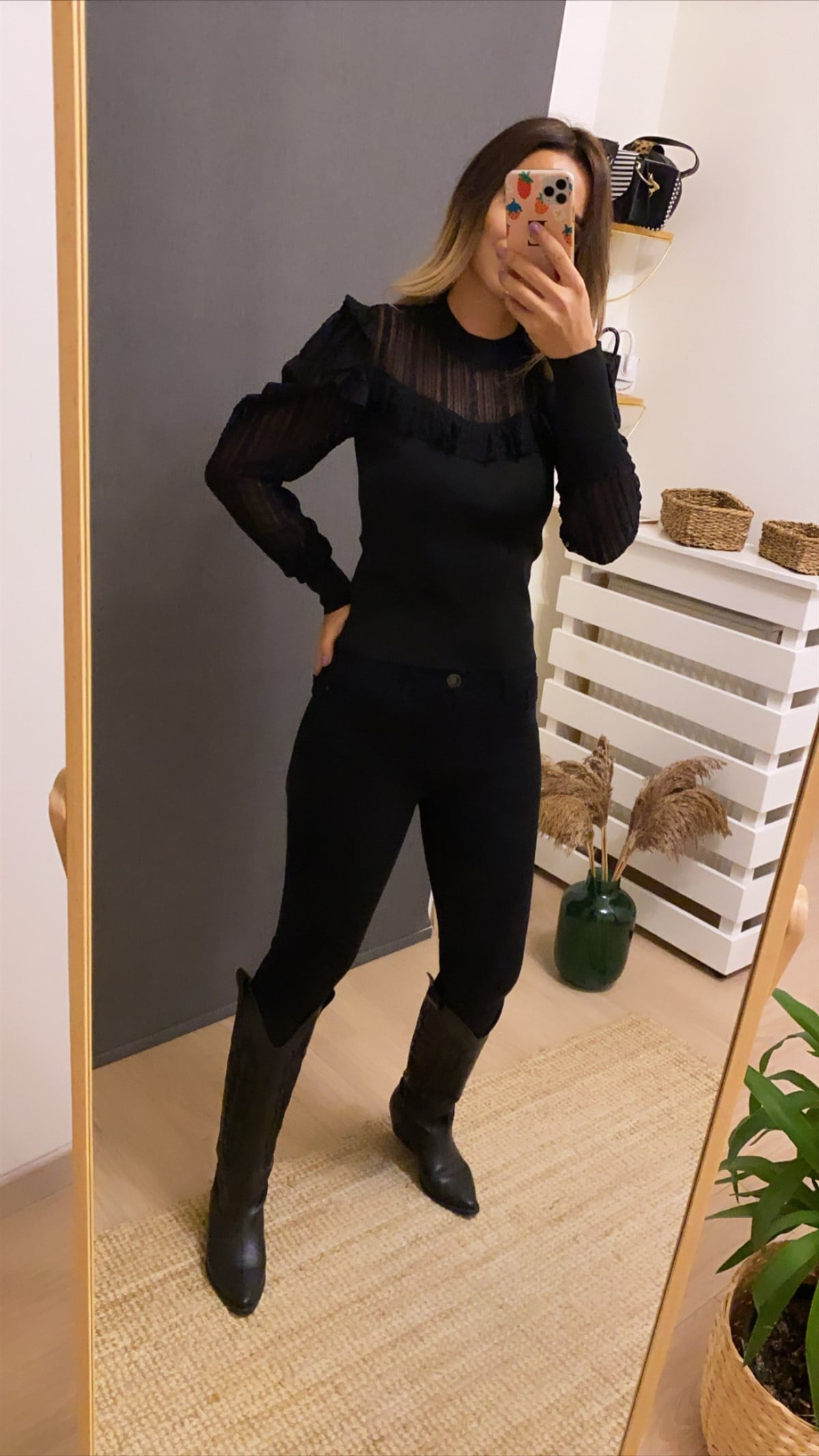 Orjinal Marka Siyah Pantolon