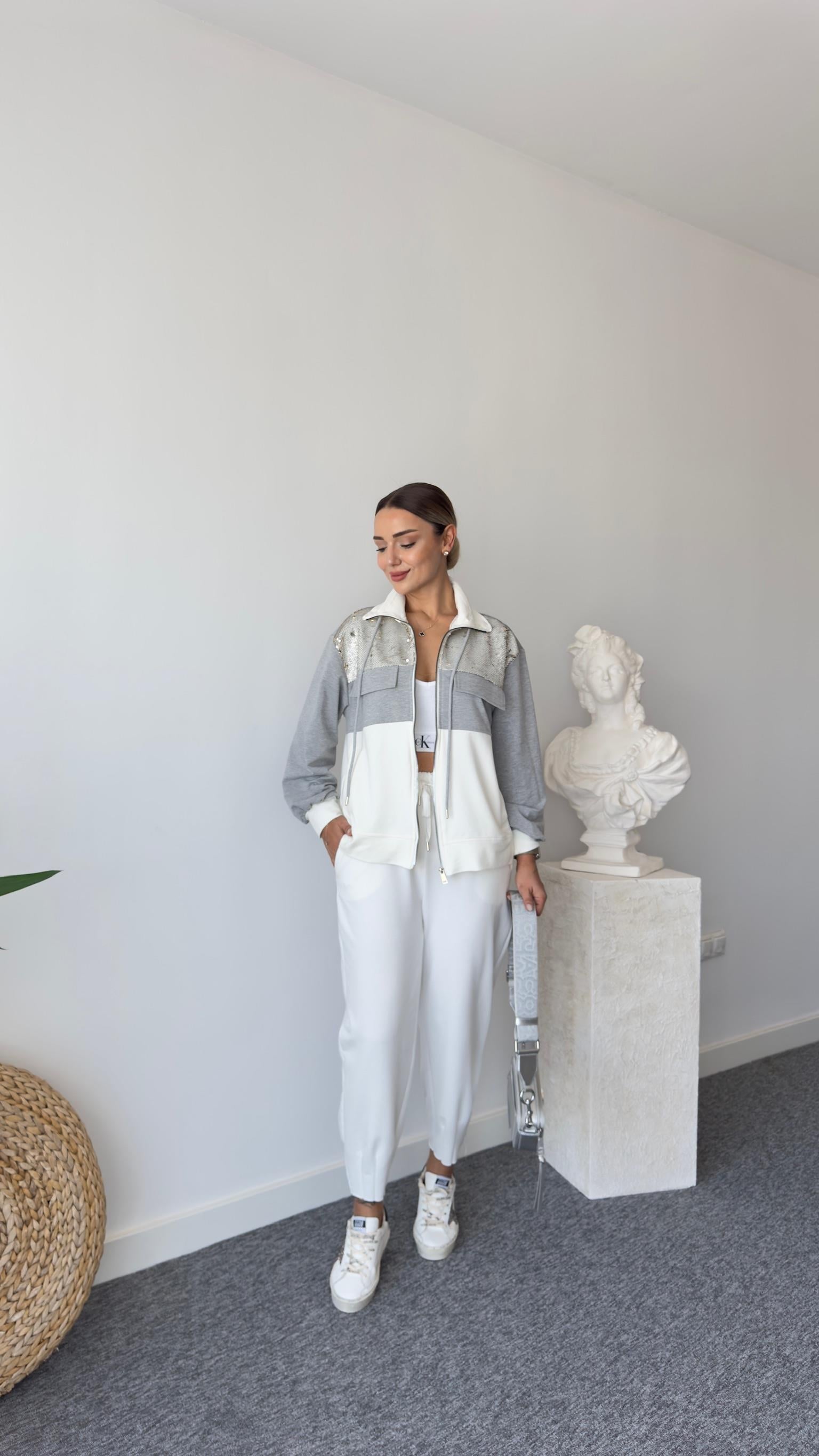 Orj Model Payet Garnili Sweatshirt
