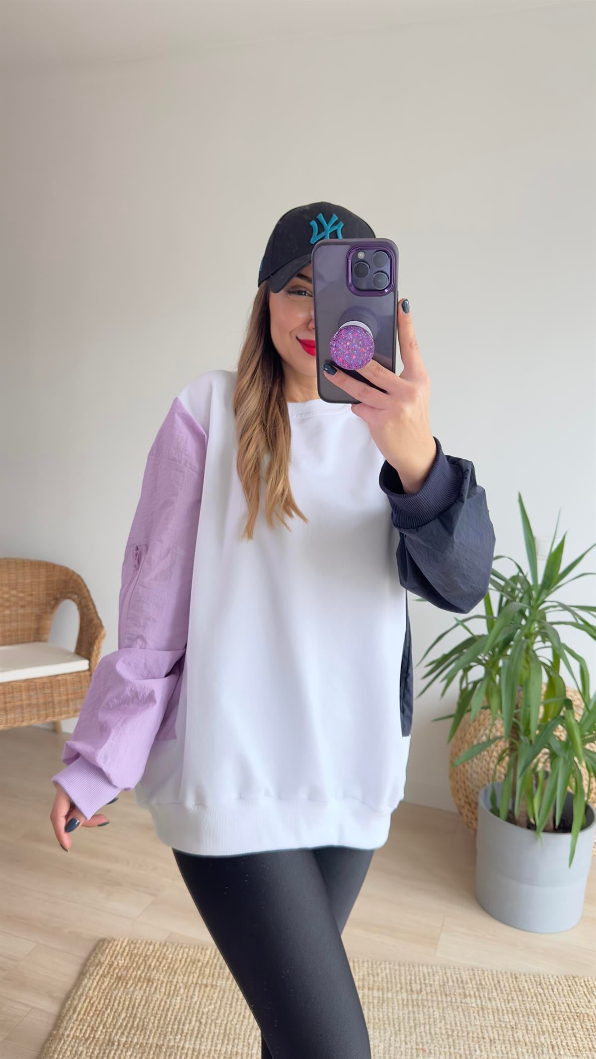 Marka Model Paraşüt Garni Sweat
