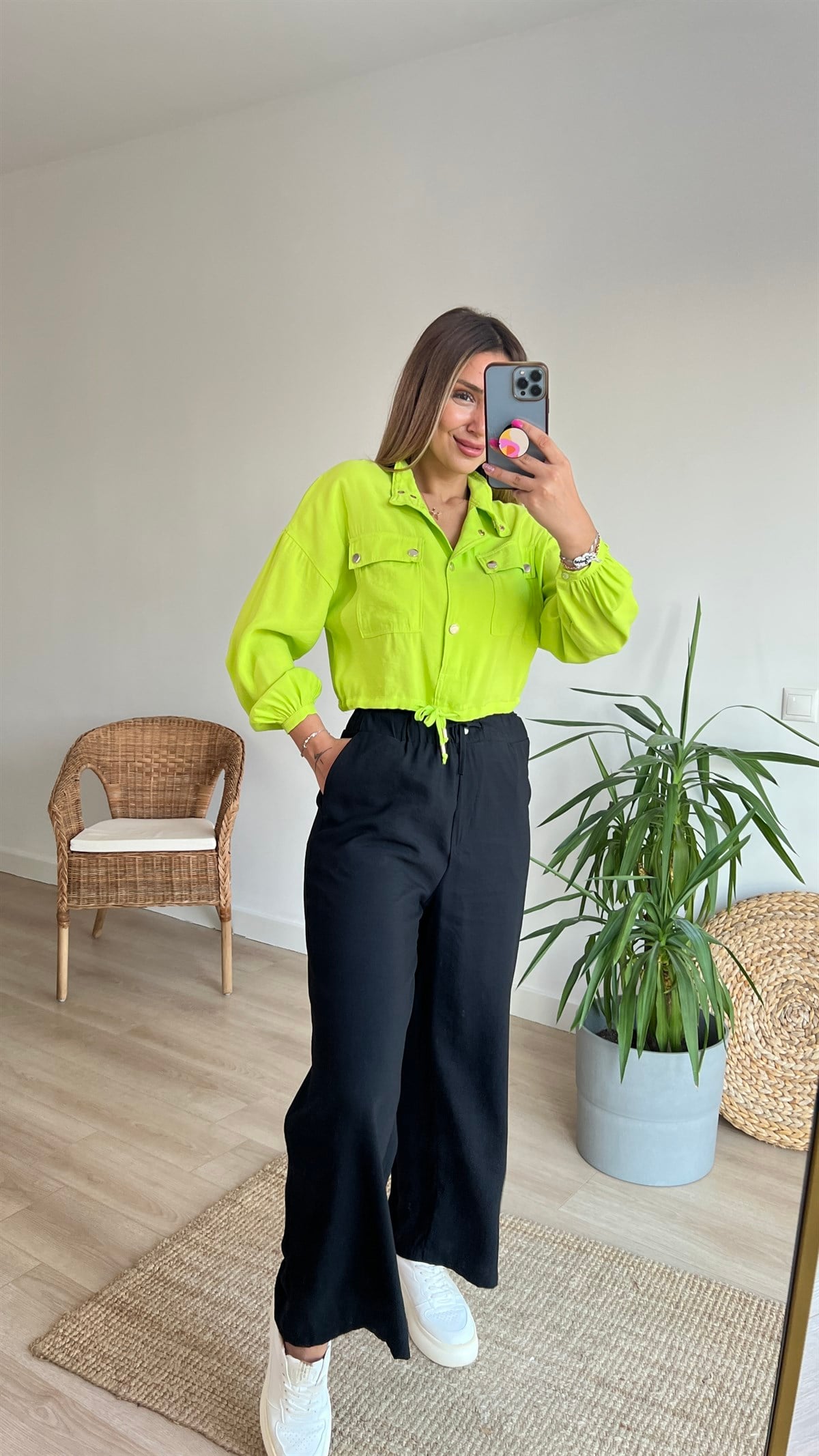 Marka Model Yeşil Bluz